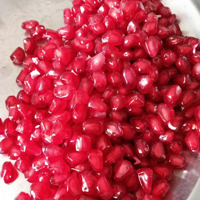 Pomegranates are very high Nutrient value fruit